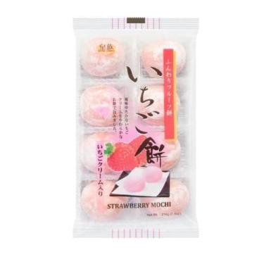 Imagem de Moti/mochi royal family - recheado sabor morango - pacote 216g