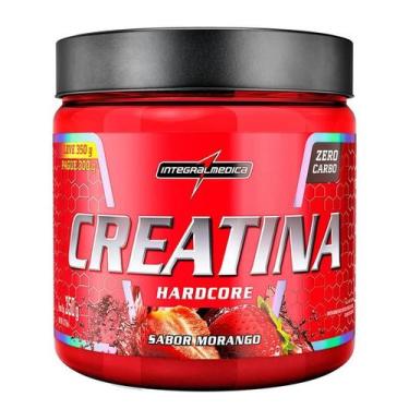 Imagem de Integralmedica Creatina Hardcore 350 g Morango  Creatina Monohidratada