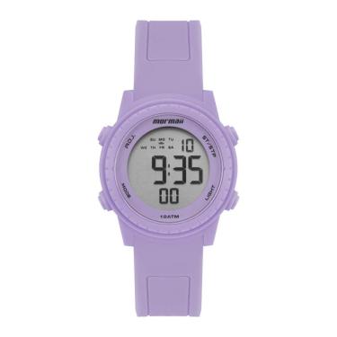 Imagem de Relógio Mormaii Feminino Ref: Molcdaayg/8g Esportivo Digital Roxo