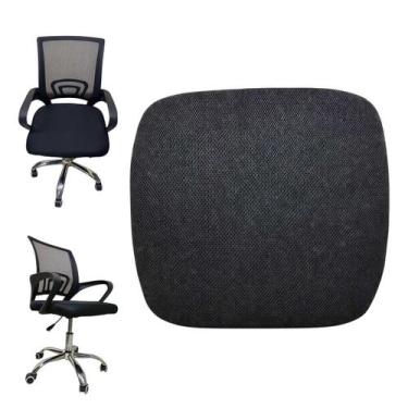 Imagem de Assento Cadeira Escritorio Revestido Conforto Trabalho Home Office Cas