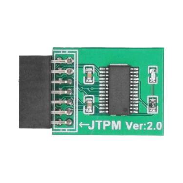 Imagem de Módulo TPM 2.0 Verde Com Interface LPC De 14 Pinos E Criptografia Fort