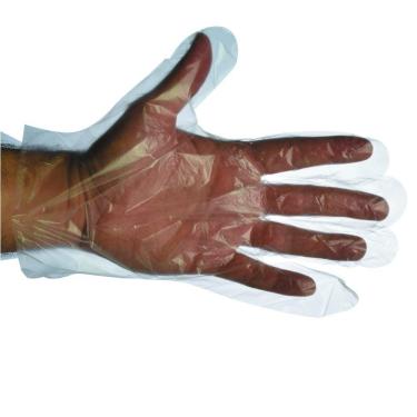 Imagem de Luva Plástica Descartável Tamanho Único com 100 Unidades Life Clean