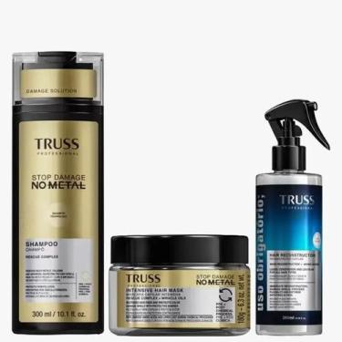 Imagem de Kit TRUSS Stop Damage No Metal & Uso Obrigatório Limpeza e Reconstruçã