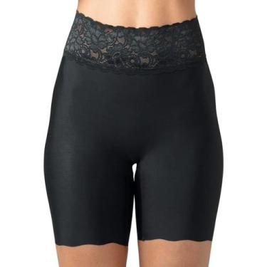 Imagem de Bermuda Rendada Virtuel Demillus 94499 Cor:PretoTamanho:P, Preto, P
