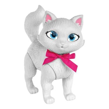 Imagem de Brinquedo Gata Felícia Branca Articulada House - Super Toys