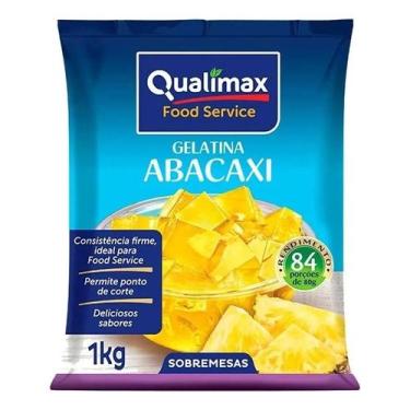 Imagem de Gelatina De Abacaxi Qualimax 1kg - Sabores - Food Service