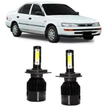 Imagem de Super branca led toyota corolla foco simples 6000k 2d 12/24v - TIGER S