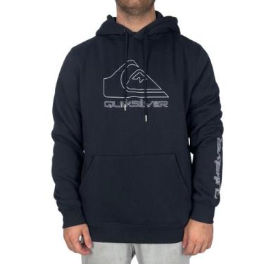 Imagem de Moletom Quiksilver Fechado New Tour, P, Preto