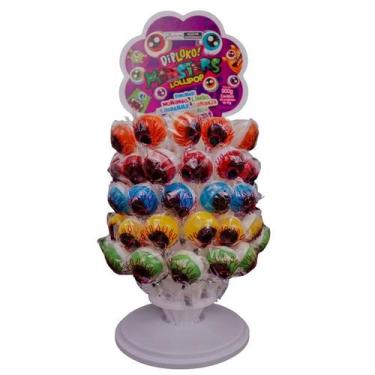 Imagem de Pirulito Formato Olho Torre Temático Festa Halloween Tower - Facina Fo