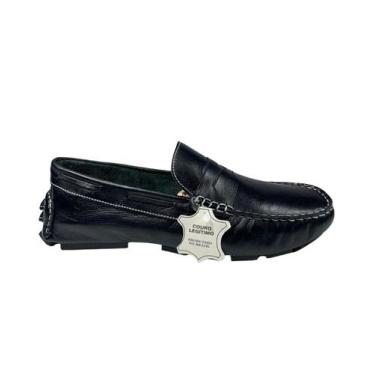 Imagem de Sapato Mocassim Masculino Biaggio Couro Legítimo /Dri229.500 (65163), 