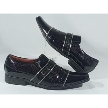 Imagem de Sapato social gofer verniz  0961pu (64554), Preto, 41