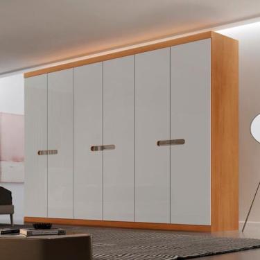 Imagem de Guarda Roupa Casal França 100% Mdf 6 Portas e 6 Gavetas - Rufato