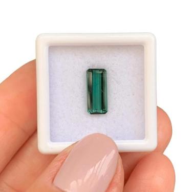 Imagem de Turmalina Azul Esverdeada Baguete 1,96ct - ENE2ESE