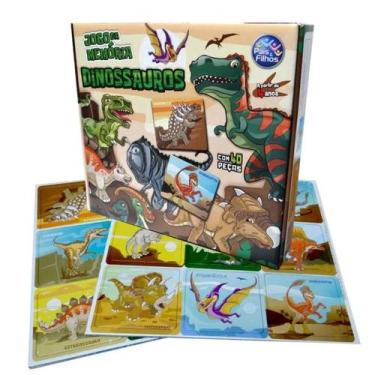 Imagem de Jogo Da Memória Dinossauros - Pais e Filhos 7269-1con