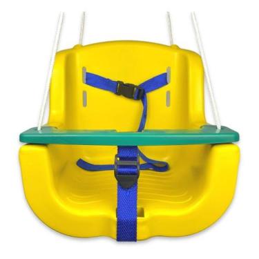 Imagem de Balanço Infantil De Plástico Bebê Criança Reforçado Até 30kg - Oesteso