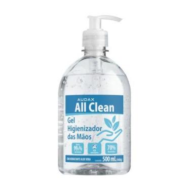 Imagem de Álcool antisséptico gel 70º All Clean Pump 500ml - Audax