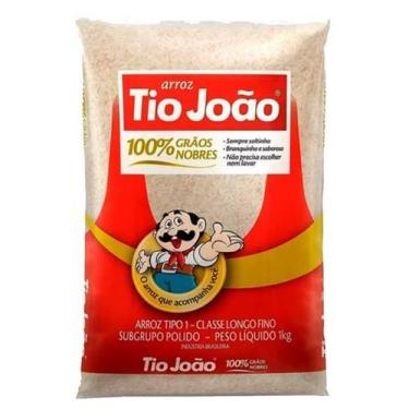 Imagem de Arroz Agulhinha Tio João 1kg