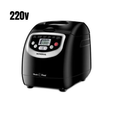 Imagem de Panificadora Automática Master Bread, Mondial, Preto, 700W, 220V - NPF