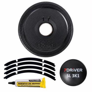 Imagem de 4 Kit Reparo Sl Compatível Com 7driver Sl 3k1 15pol 8ohms - Genérica