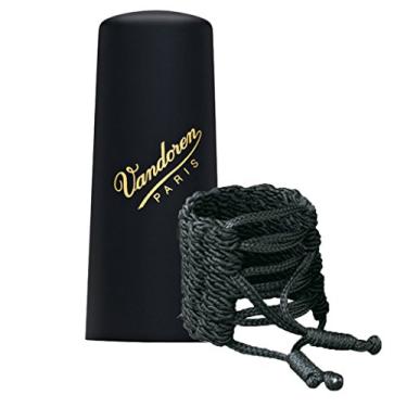 Imagem de Vandoren LC36P Klassik Ligature and Plastic Cap for Soprano Saxofone