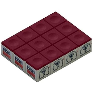 Imagem de Giz de copo prateado, vinho, caixa com 12 peças