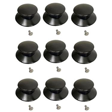 Imagem de Kit 9 Pegador Puxador Panela Tampa Vidro e Ferro e Parafuso