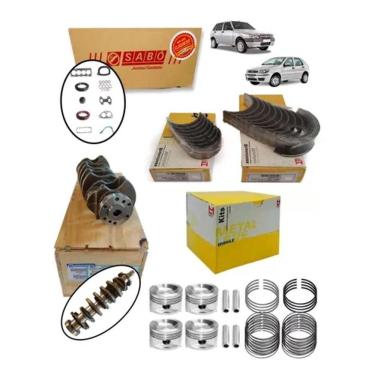 Imagem de Kit Motor Palio Fire 8/16v Juntas Eixo Virabrequim Bronzinas