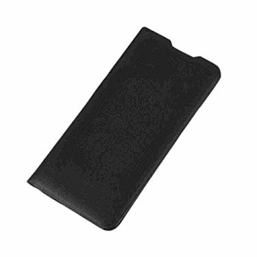 Imagem de MojieRy Estojo Fólio de Capa de Telefone for LG G5, Couro PU Premium Capa Slim Fit for LG G5, 1 slot para cartão, EVITAR poeira, Preto