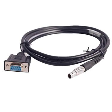 Imagem de Cabo de dados RS-232 com porta de download para estações Leica Total