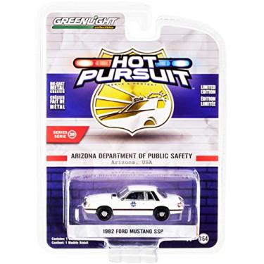 Imagem de 1982 SSP White Arizona Department of Public Safety Hot Pursuit Series 39 1/64 Diecast Model Car by Greenlight 42970 A