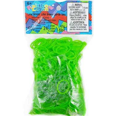 Imagem de Rainbow Loom Recarga - verde-limão geleia