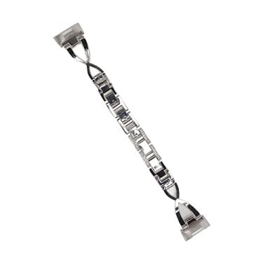 Imagem de Pulseira de relógio TOPINCN, pulseira de relógio de substituição em liga de zinco 18,7 cm para mulheres em casa (prata)