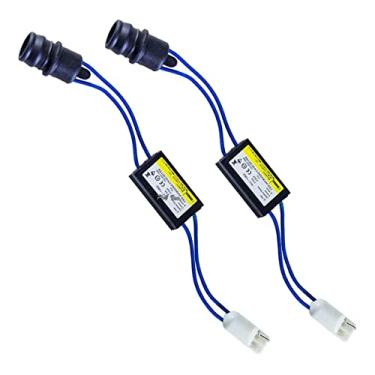 Imagem de PA LED PA LEDirs T10 194 168 w5w LED Resistor de carga Decode Adaptador Conector para Carro