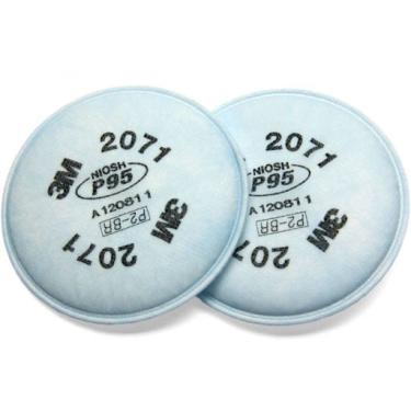 Imagem de Filtro Mecânico Para Poeiras Série 6000 Com 2 Peças - 3M