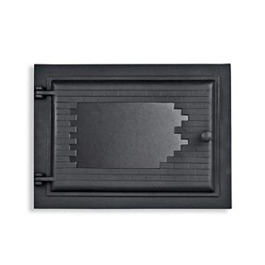 Imagem de Porta Forno Ferro Fundido Com Vidro Libaneza Império Grill G