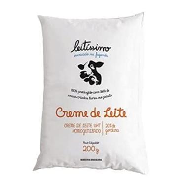 Imagem de Creme De Leite Uht Leitíssimo 200g 20% De Gordura Kit 27 Un