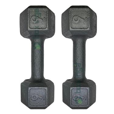Imagem de Par de Halteres Sextavado - 9 Kg