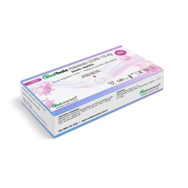 Imagem de Autoteste Rapido Para Covid-19 Medteste 1 unidade Medlevensohn