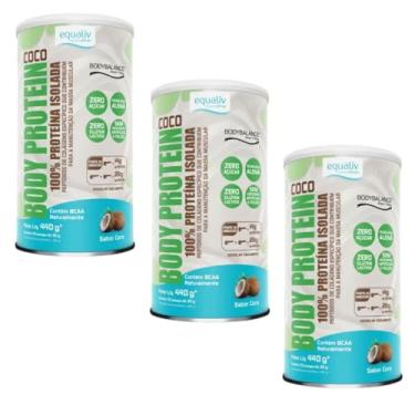 Imagem de Kit 3 Equaliv Body Protein 440g