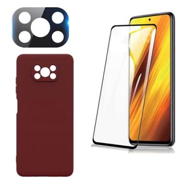 Imagem de Capinha Capa Protetora Fina Em Tpu Para Xiaomi Poco X3 + Película 3d 9d + Película Câmera