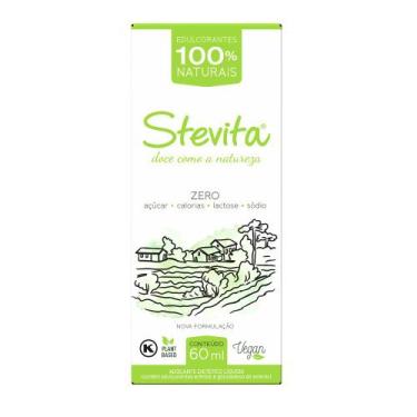 Imagem de Adoçante Líquido Stevita Stevia Natural Zero Kcal 60ml - Steviafarma