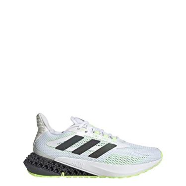 Imagem de adidas 4DFWD Pulse Tênis masculino, Branco nuvem, preto/verde sinal, 39