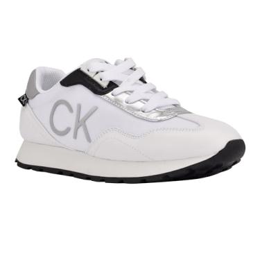 Imagem de Calvin Klein Tênis feminino Caden, Branco, 37