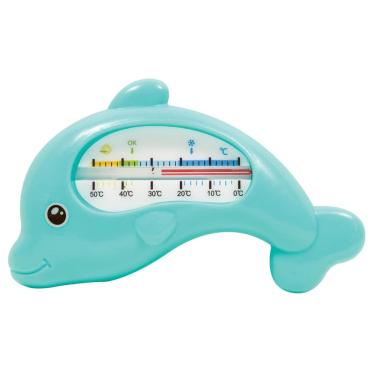 Imagem de Termômetro de Banho Infantil Banheira Temperatura Água Bebê Golfinho