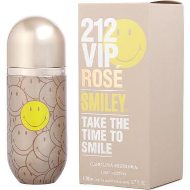 Imagem de Perfume Feminino 212 Vip Rose Smiley Edp 75 Ml (Ed. Limitada)