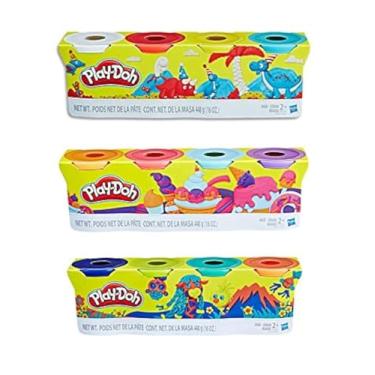 Imagem de Play Doh Compound Bundle - Classic, Wild, and Sweet Colors 4 Pack
