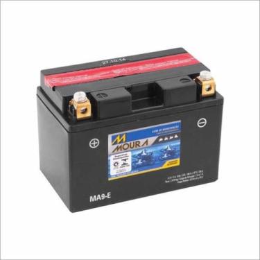 Imagem de Bateria AGM Moto Moura 12V 9Ah MA9-E DAFRA LASER 150 HONDA CB 1100R CB
