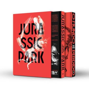 Imagem de Box Livros Jurassic Park Vol.1 e 2 Michael Crichton