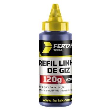 Imagem de Refil para Giz de Linha 120gr Azul para Ambientes Internos e Externos 