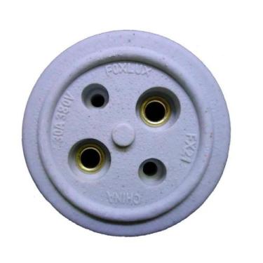 Imagem de Tomada Elétrica Bipolar 30A Porcelana FX-21 - Foxlux, Tamanho: 30A